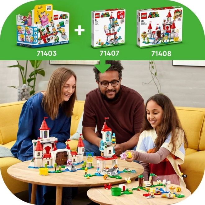 Lego Super Mario - Peach cica és a jégtorony kiegészítő készlet