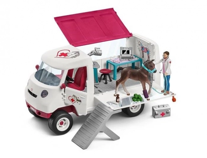 Schleich Állatklinika Mobil Klinikája