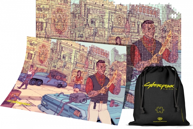 Puzzle - Cyberpunk 2077 Valentinos 1500 darabos