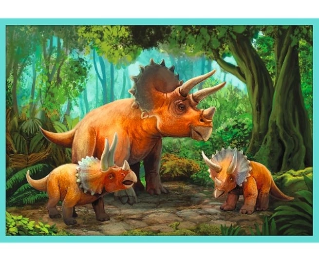 Dinoszaurusz világában puzzle készlet