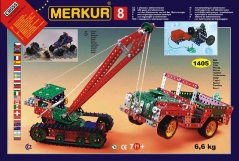 merkur 8 építőkészlet 130 modellhez