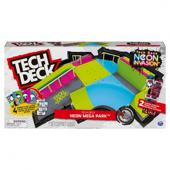 Tech Deck világító neon játék szett