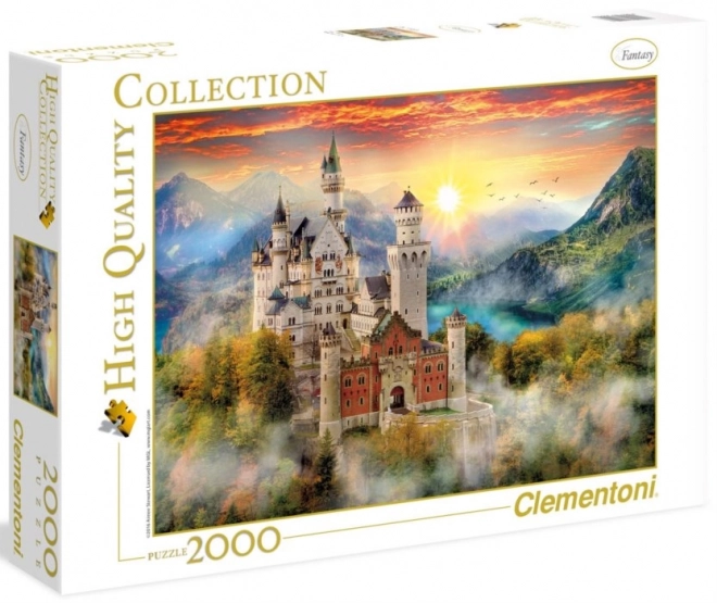 Neuschwanstein kastély puzzle - 2000 darab