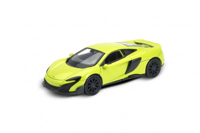 McLaren 675LT modell autó 1:34 narancs