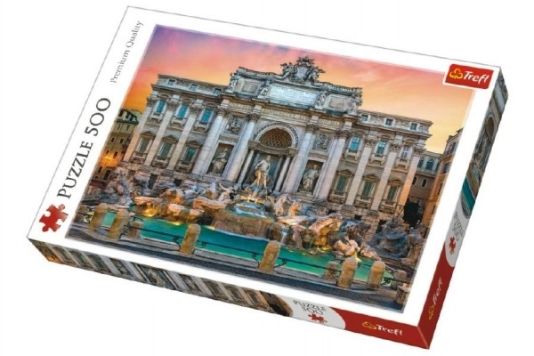 Trefl puzzle Fontana di Trevi, Olaszország 500 darabos