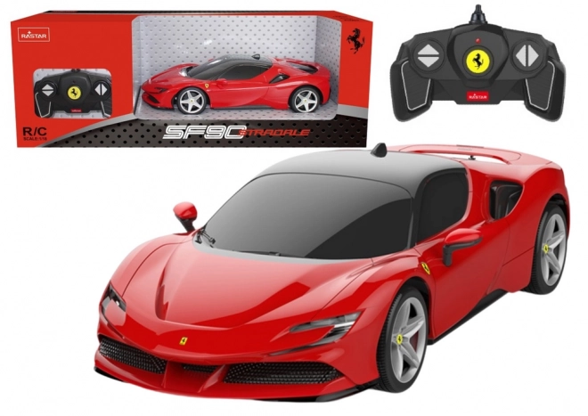 Rastar RC Ferrar SF90 Stradale távirányítós autó piros