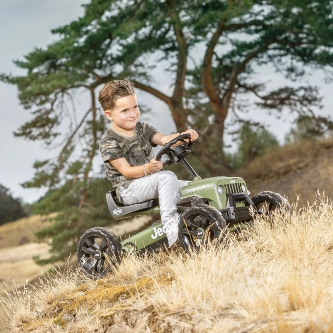 Gokart Buzzy Jeep Sahara csöndes kerekek 30 kg-ig
