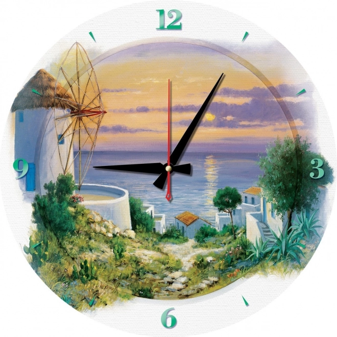 Puzzle óra Egei-tenger esti naplemente 570 darabos