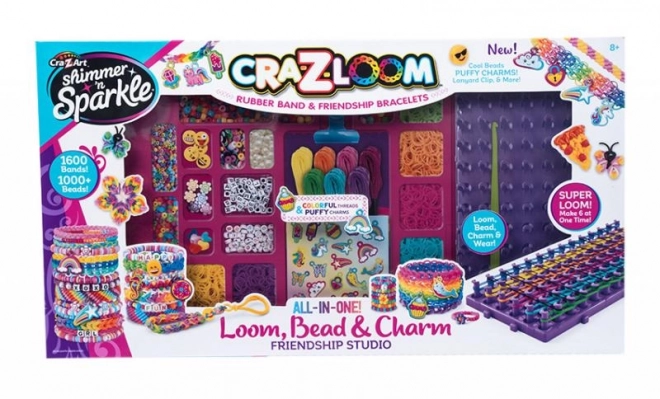 Cra-Z-Loom nagy karkötő készítő stúdió