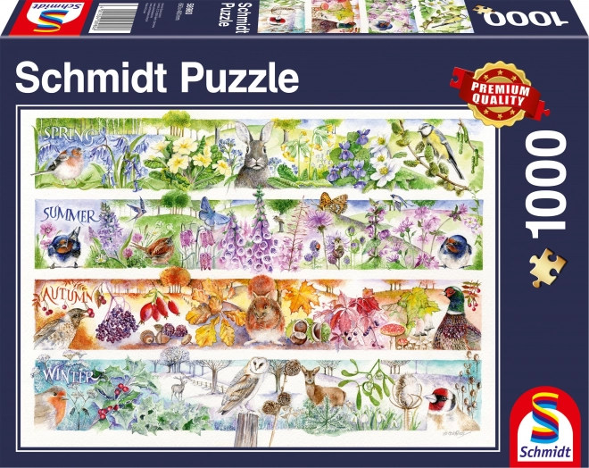 Schmidt puzzle Az évszakok 1000 darabos