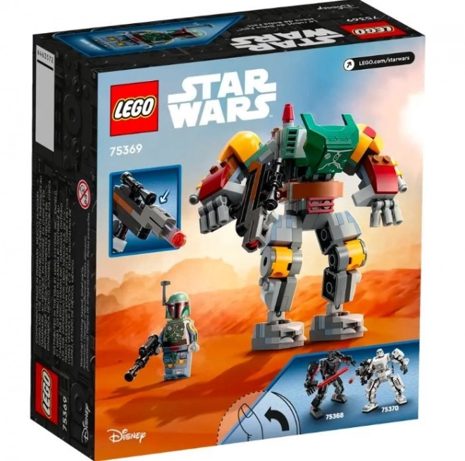 Boba Fett Lego Csillagok Háborúja Mecha