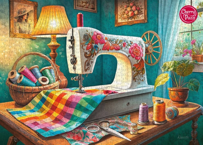 Cherry Pazzi Puzzle Az én varrósarkom 1000 darab