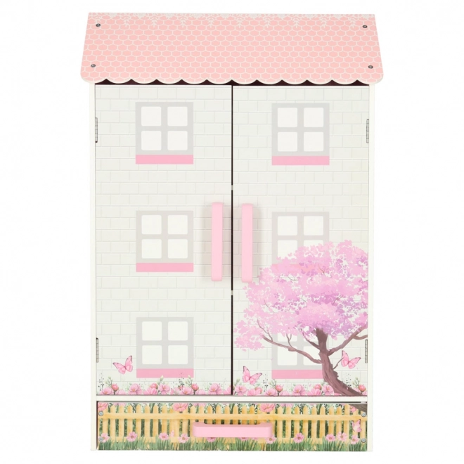 Fa babaház Lulilo rózsaszín 80 cm