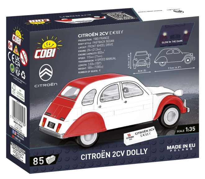 Cobi Citroën 2CV Dolly építőkészlet