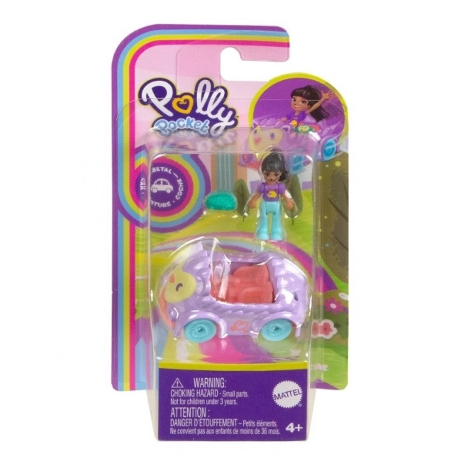 Polly Pocket Pollyville Sündisznó Autó