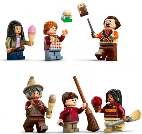 Első osztályú kviddicsfelszerelés és fagylaltozó LEGO Harry Potter