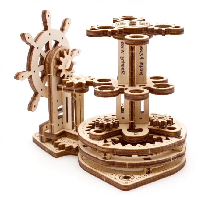 Ugears 3D Fa Mechanikus Puzzle Írószertartó