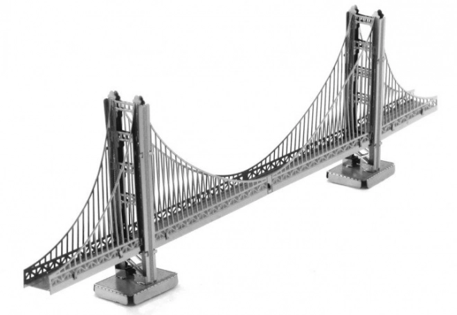 Fém Föld 3D Puzzle Golden Gate Híd