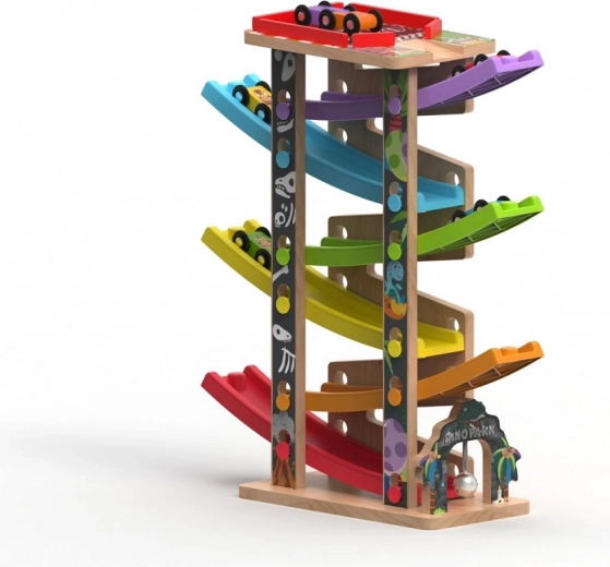 Gyors gurulás 6 színes rámpán