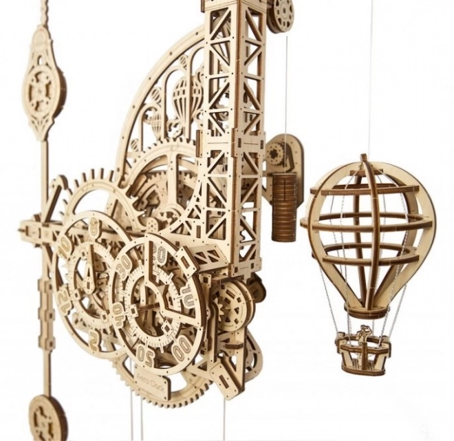 Ugears 3D óra puzzle inga mechanizmussal