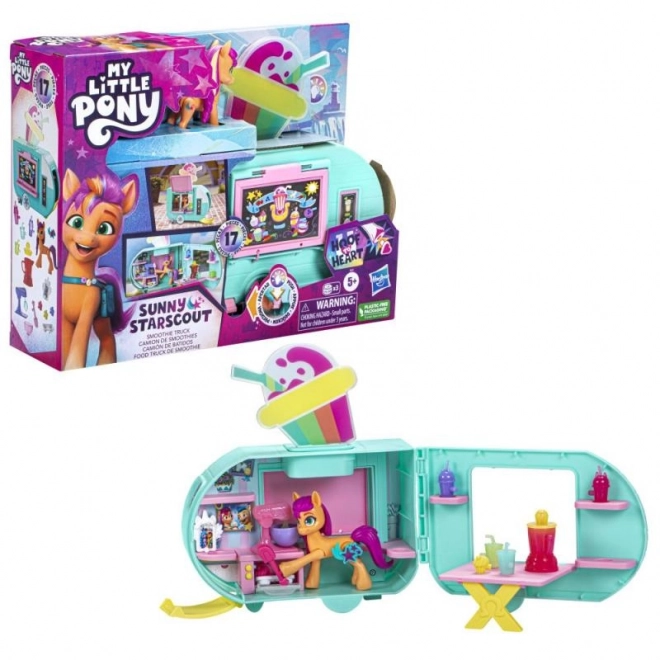 my little pony sunny és a smoothie kocsi