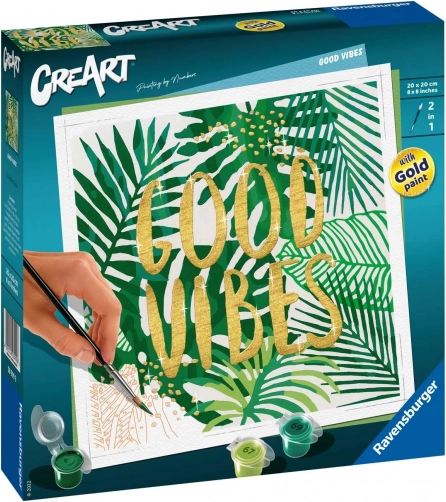 CreArt: good vibes – számok szerinti festés tiniknek