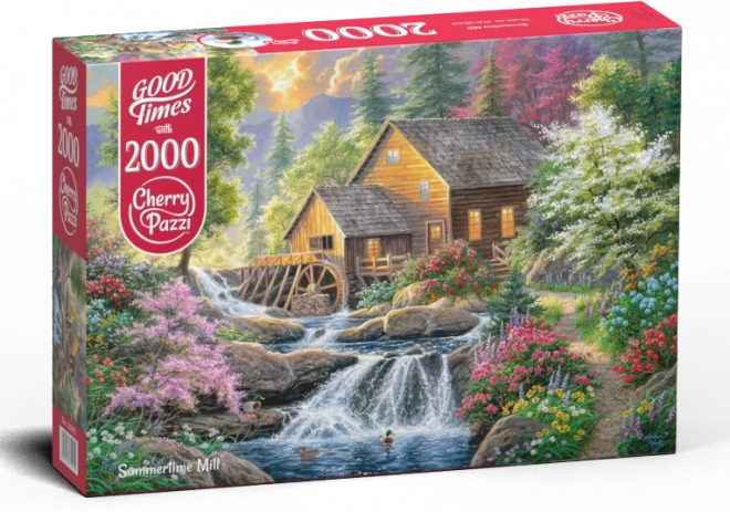 Pazzi puzzle nyári malom 2000 darab