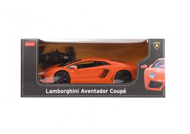 Távirányítós RC autó RASTAR Lamborghini Aventador LP700 narancssárga