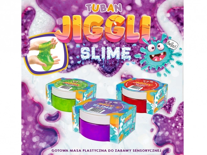 Jiggly perle slime - türkiz 200g