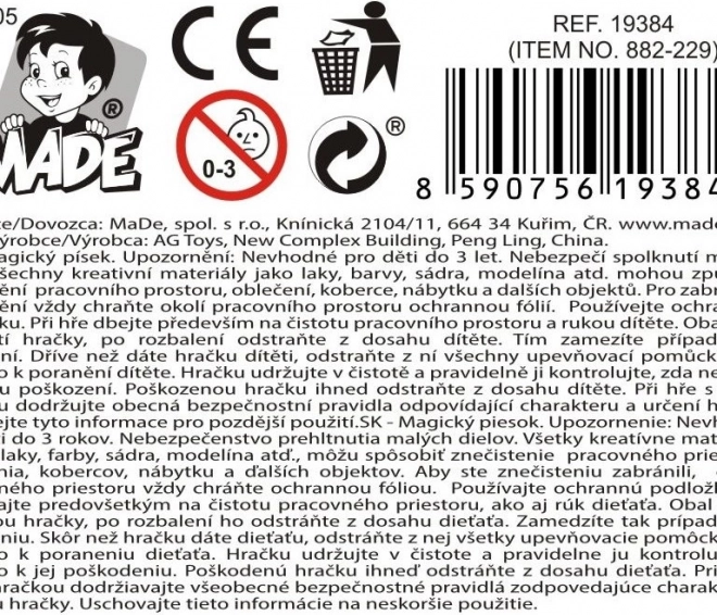 Varázslatos homok tartozékokkal