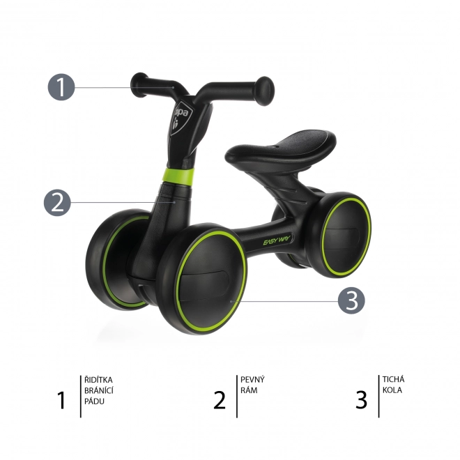 Easy-Way Futóbicikli Race szürke