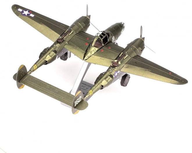 Metal Earth 3D puzzle Lockheed Martin P-38 Lightning