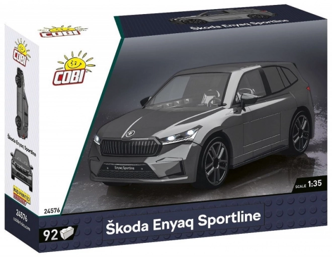 Kobi Skoda Enyaq Sportline építőjáték készlet