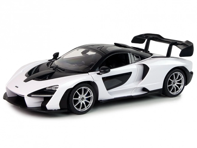 Auto R/C McLaren Senna Rastar 1:14 fehér távirányítással