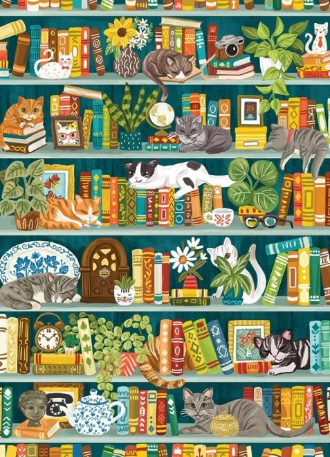 Cobble Hill puzzle tökéletes macskabirodalom 1000 darab