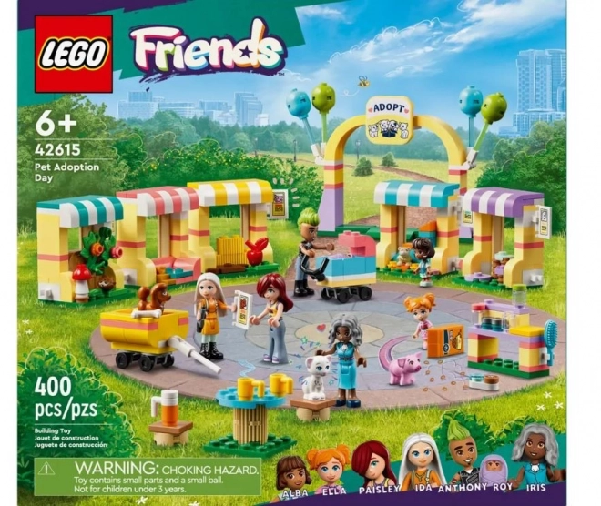 Az állatok örökbefogadásának napja LEGO Friends készlet