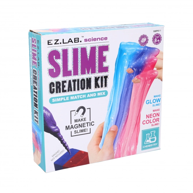 Neon mágneses slime készlet