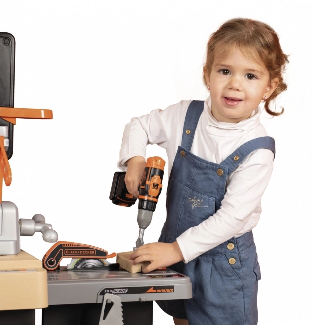 Smoby Black & Decker nagy műhely kicsi barkácsolóknak