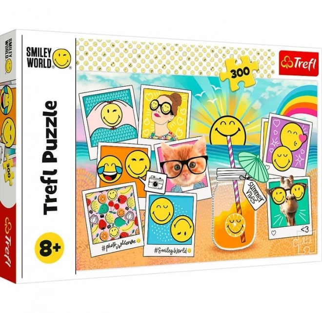 Trefl: Smiley nyaraláson 300 darabos puzzle