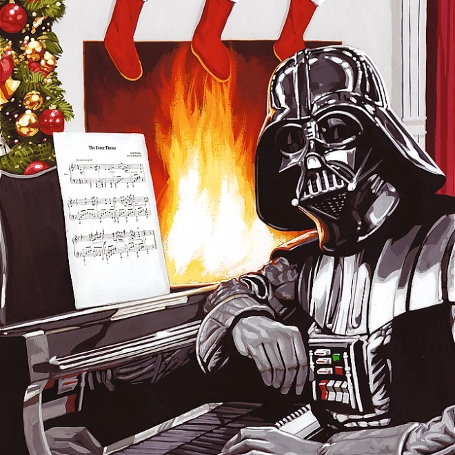 Trefl puzzle Star Wars: Karácsony Darth Vaderrel 1000 darab