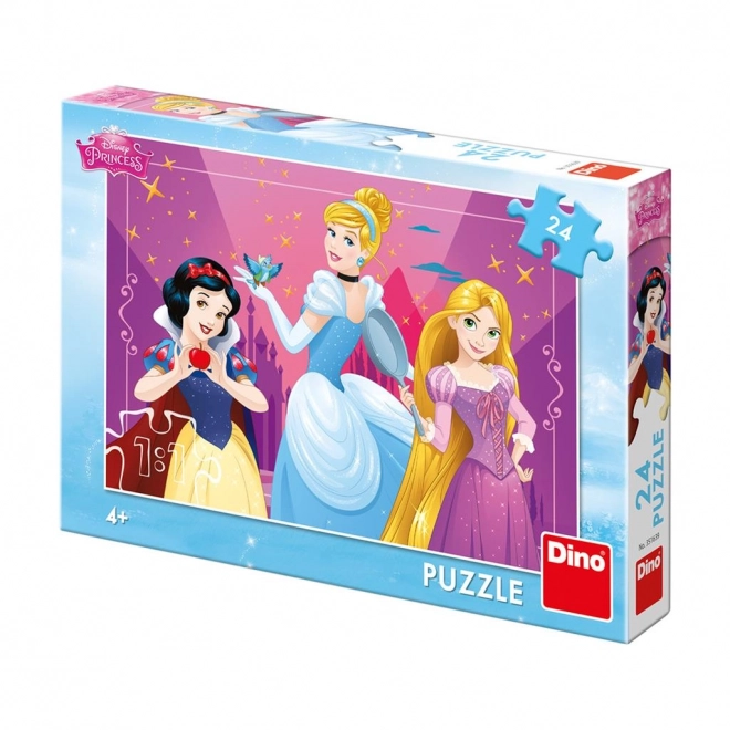 Disney bátor hercegnők puzzle 24 darabos