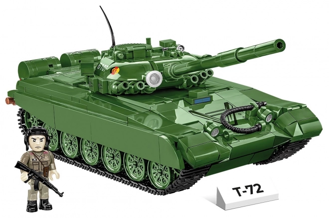 Konstrukciós játéktégla T-72 tank