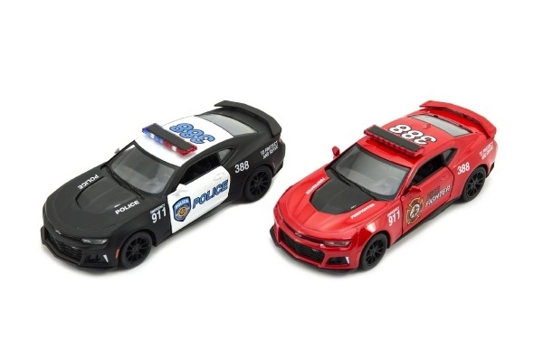 Kinsmart Chevrolet Camaro Rendőrség/Tűzoltóság 12cm Fém/Műanyag Autó