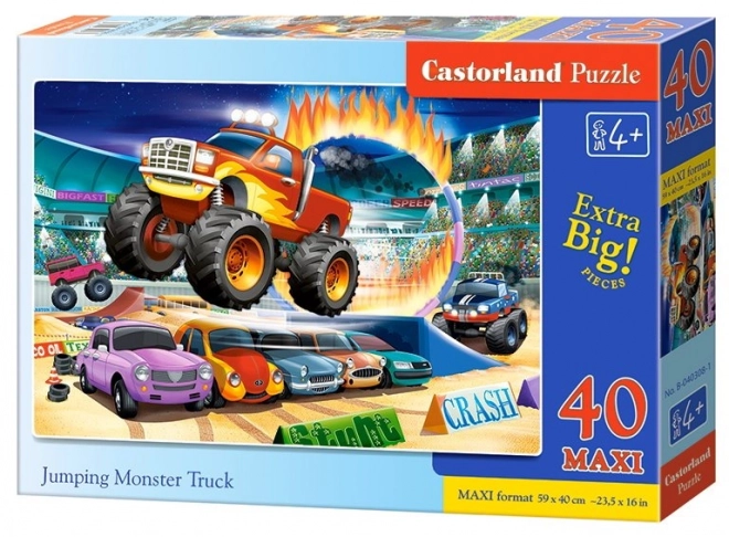 Maxi 40 darabos puzzle Ugráló Monster Truck