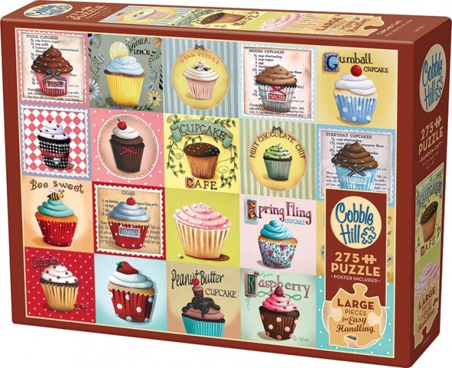Puzzle Cupcake Kávéház XL 275 darab
