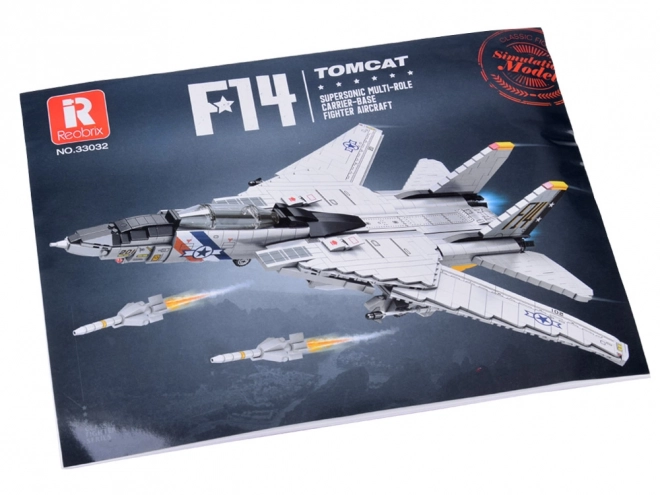 F-14 Tomcat technikai építőkocka szett