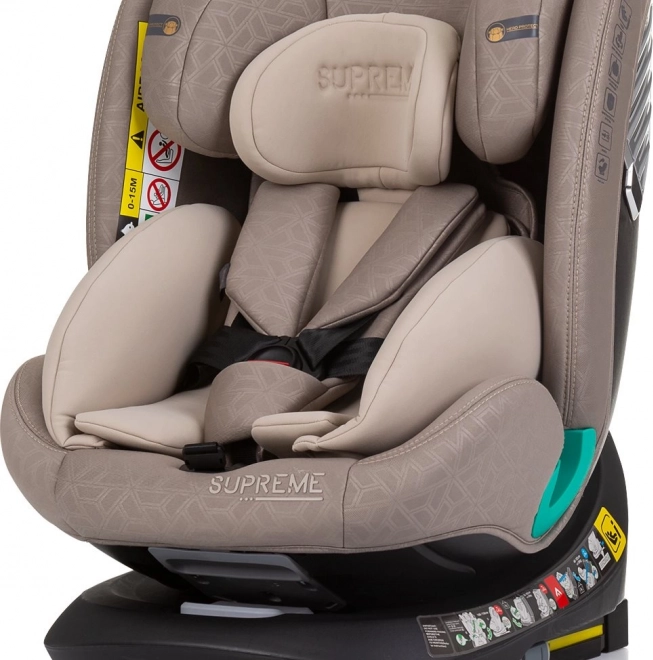 Chipolino Supreme i-Size gyermek autósülés - Macadamia