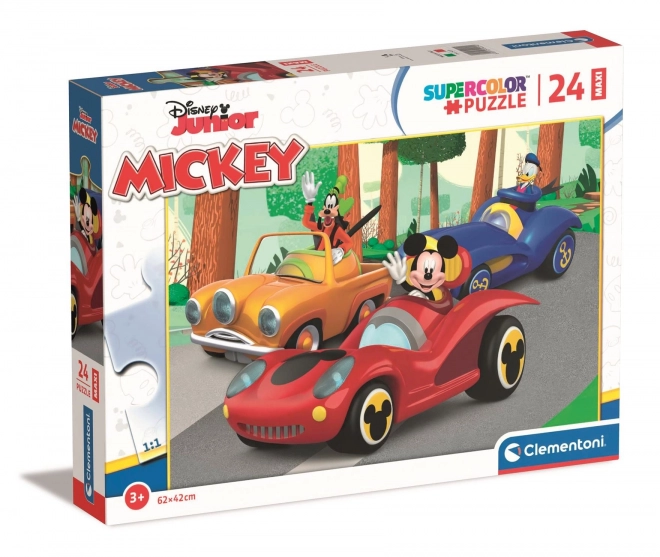 Mickey egér kalandja maxi puzzle 24 db