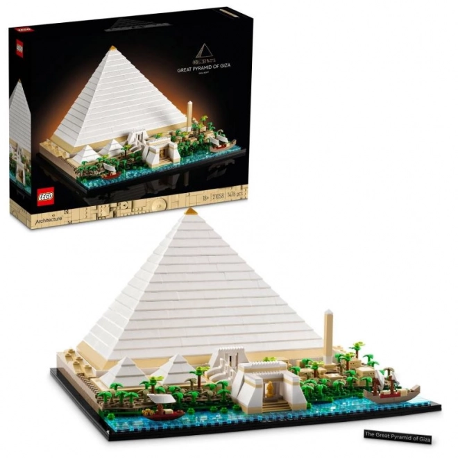 Lego architecture kheopsz piramis építőkészlet