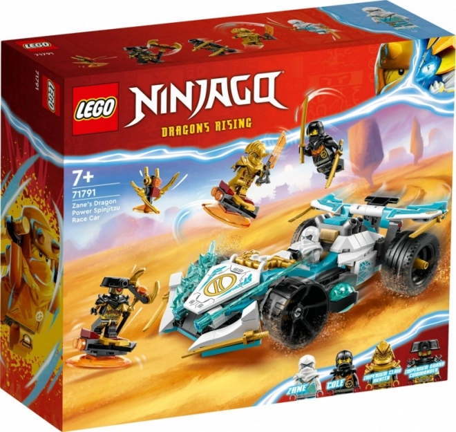 Lego Ninjago Zane Sárkányereje Spirálversenyautó